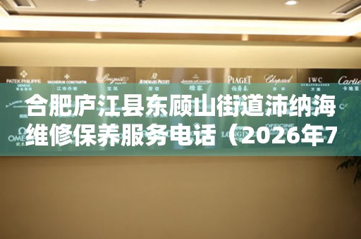 合肥庐江县东顾山街道沛纳海维修保养服务电话（2026年7月最新）